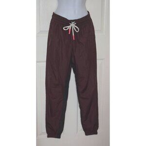 Under Armour Project Rock Jogger Pants Maroon Black women's size XS